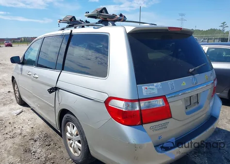 2007 Honda Odyssey Touring from USA, damaged, VIN 5FNRL38817B042103